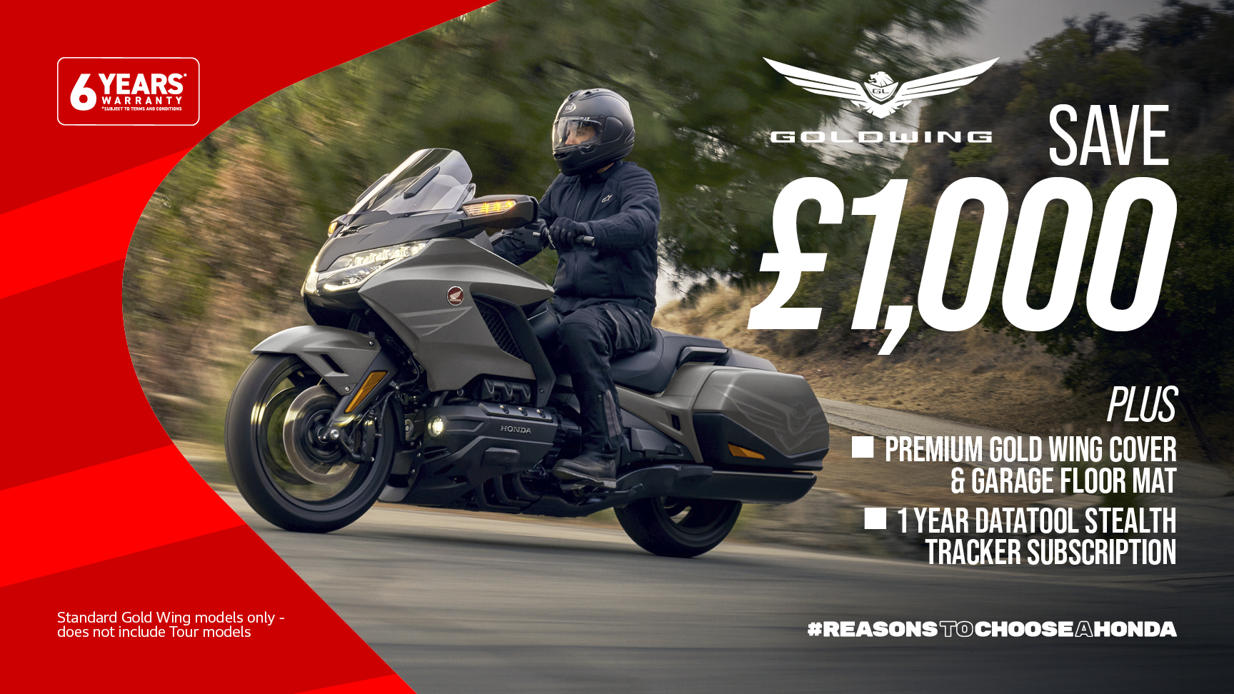 GOLD WING Special Offer - Save £1,000